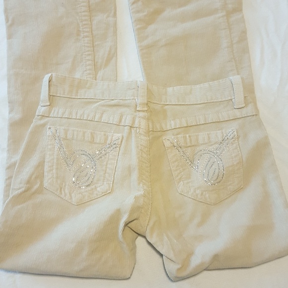 bebe tan corduroy pants size 28 - Picture 3 of 8
